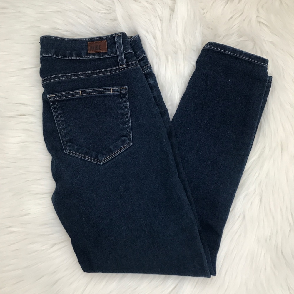 Paige Women’s Verdugo Dark Wash Skinny Jeans